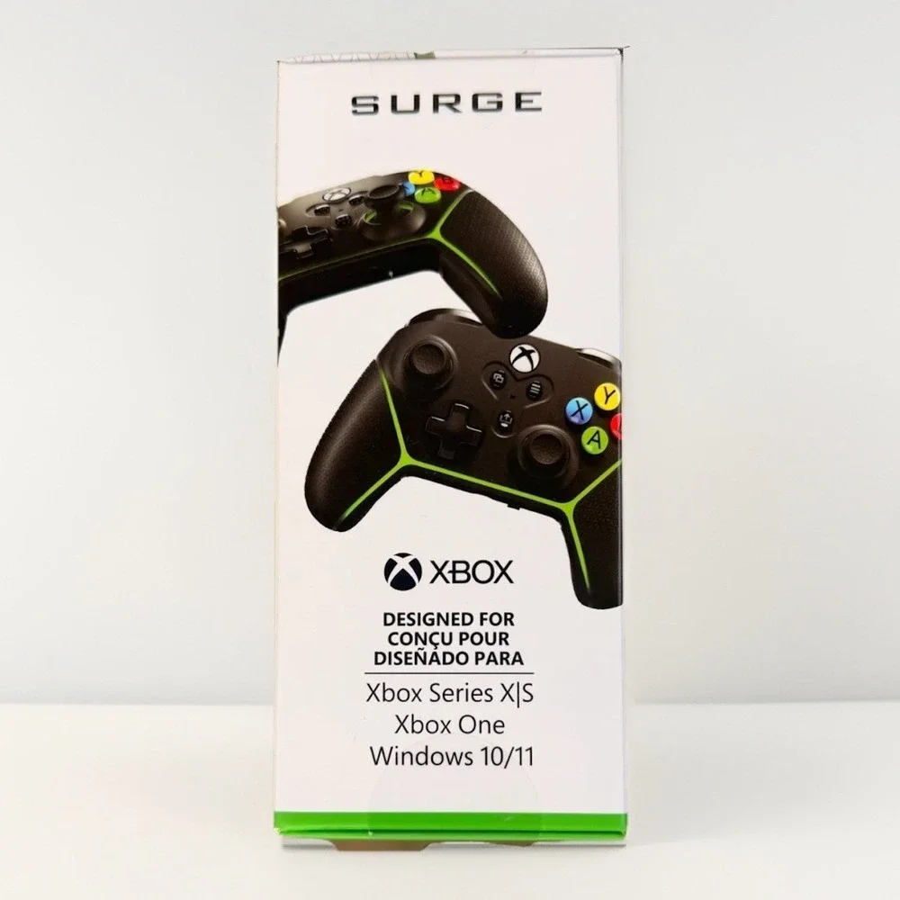 Xbox Accessory: Wired Controller - SURGE Microwatt Junior‎ Black